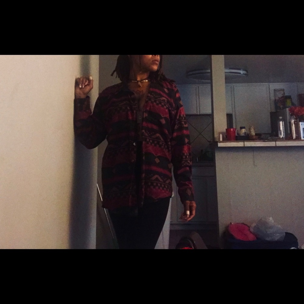 Vintage 90s Plaid shirt — worn once 🌺